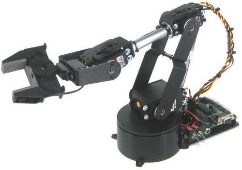 Lynxmotion AL5B 4DOFロボットアームSSC-32Uコンボキット（FlowBotics Studio）