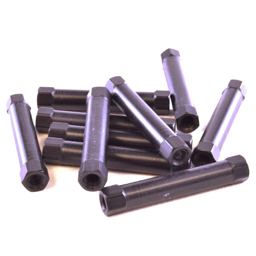 Lynxmotion Aluminum Hex Standoffs (F/F) - 30mm x 5mm M3 Tapped (10pk)