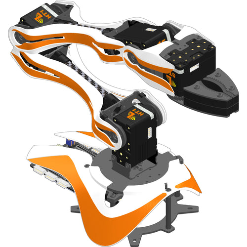 Lynxmotion (LSS) - 4 DoF Arm Orange Sticker Kit