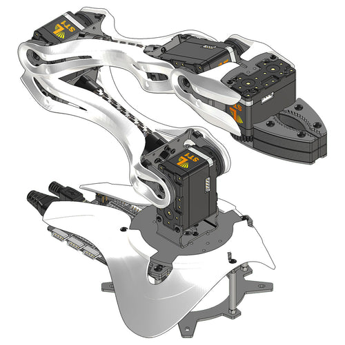 Lynxmotion (LSS) - 4 DoF Robotic Arm (Kit)