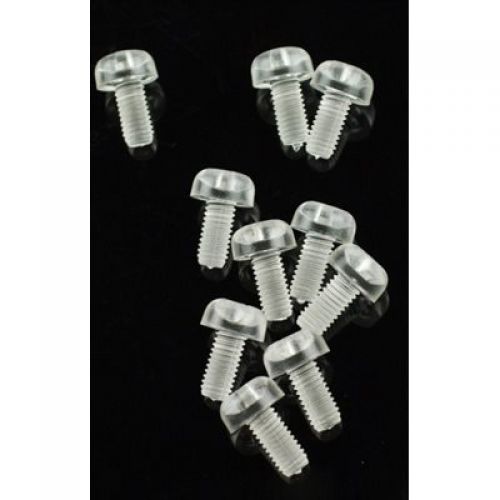 Vis et Écrous Transparent en Nylon M3 x 6mm (10)