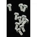 Vis et Écrous Transparent en Nylon M3 x 6mm (10)