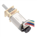Paire de codeurs magnétiques avec connecteur à entrée latérale pour micro motoréducteurs 12CPR 2.7-18V
