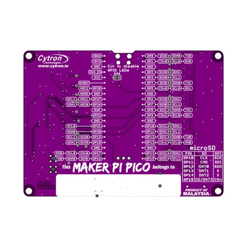 Maker Pi Pico (sans Pi Pico): Simplifier Raspberry Pi Pico pour les débutants