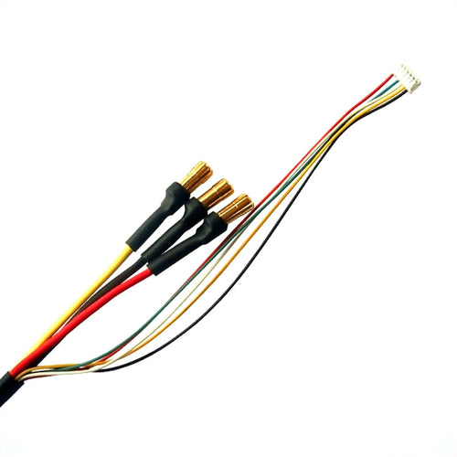 Motor de Cubo Sin Escobillas de 60kv c/ Sensor Hall y Rueda Negra Maytech MTO9055