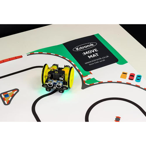 Kitronik: Suivi de ligne de tapis MOVE et cartes d'activité (taille A1)