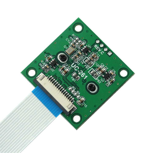 Placa para Cámara ArduCam OV5647 con Soporte M12 para Raspberry Pi