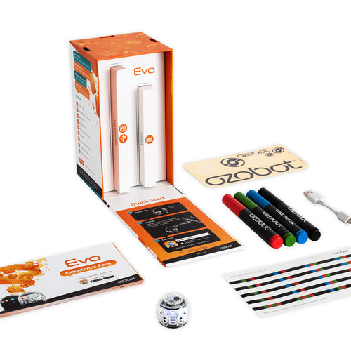 Ozobot Evo Interactive Robot (Crystal White)