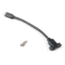USB-Micro-B-Verlängerungskabel für Schalttafeleinbau (6 Zoll)
