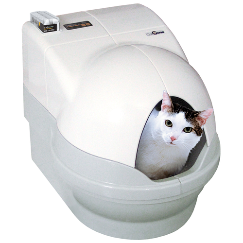 Petnovations CatGenie 120 Self-Flushing Self Washing Cat Litter Box (Tuxedo)