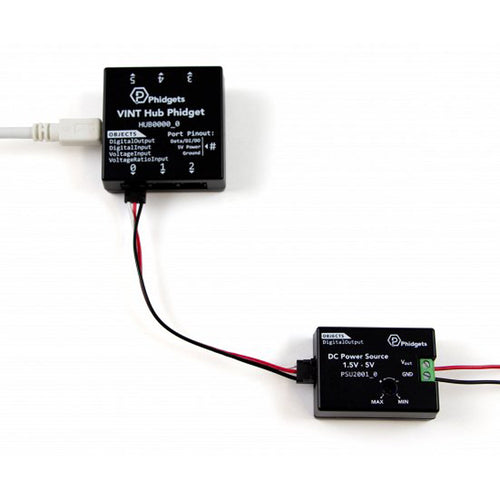 Source d'alimentation CC Phidgets 1.5-5V