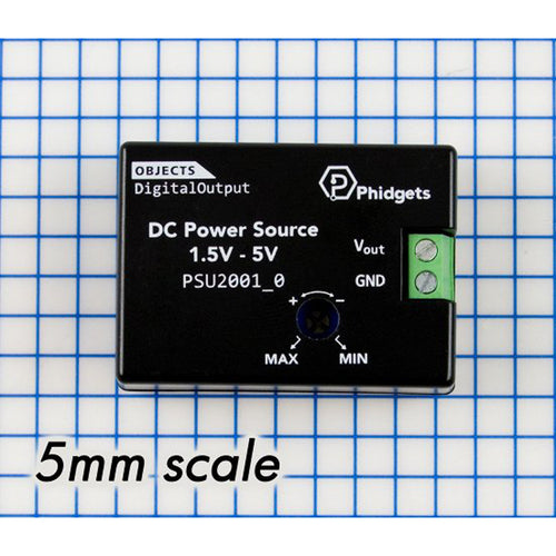 Source d'alimentation CC Phidgets 1.5-5V
