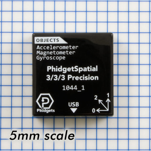 Brújula/Giroscopio/Acelerómetro de 3 Ejes de Alta Resolución PhidgetSpatial Precision 3/3/3