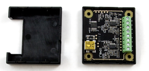 Interface thermocouple USB à 4 entrées PhidgetTemperatureSensor avec boîtier