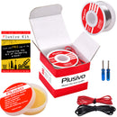 Kit de Alambre de Soldadura y Pasta de Colofonia Plusivo
