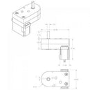 Motorreductor de Plástico 4,5 V, 80 RPM Polulu