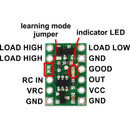 Conmutador Pololu RC con Pequeño MOSFET de Lado Bajo (3A)