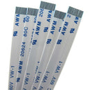 Riverdi FFC Kabel, 0.5mm Raster, 20 Stifte (15cm) 