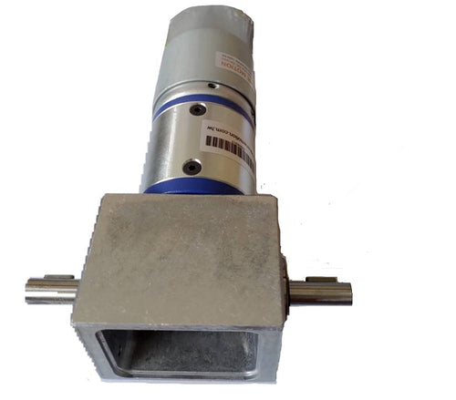 2 Way Output Shaft Right Angle GearMotor 125RPM , 2Nm , 42W ,