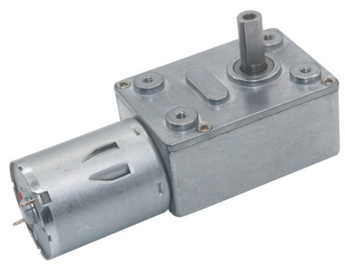6V 6RPM Reversible High torque Worm Gear DC Motor