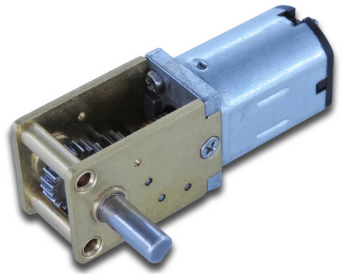 6V Micro DC Worm Gear Motor  - 37RPM
