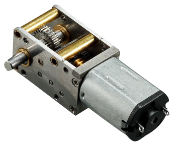 12V Micro DC Worm Gear Motor  - 53RPM