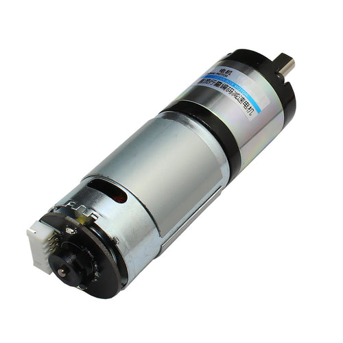36D DC Planetary Gearmotor w/encoder - 12V 11.5RPM