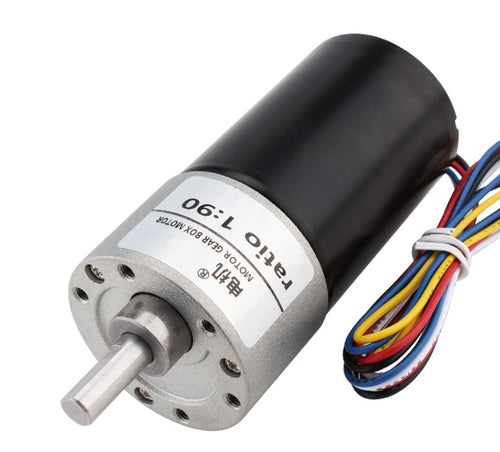 36D Long life brushless DC geared motor, 24V 90RPM