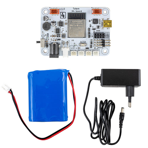 Programmable Controller RoboBoard X4 + Power Adapter + Battery