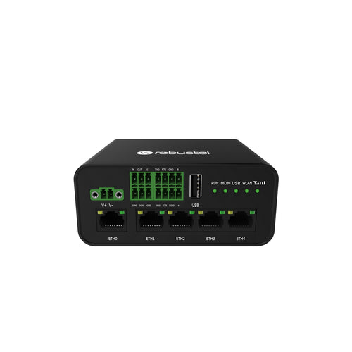 Robustel R1520-4L Global Dual-SIM 4G LTE VPN Cellular Router