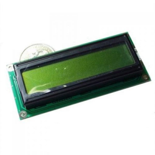 Basic 16x2 Character LCD STN - Black on Green