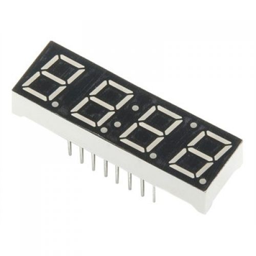4-Digit, 7-Segment Display (Red)
