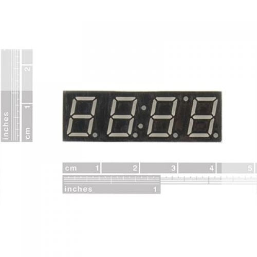 4-Digit, 7-Segment Display (Yellow)