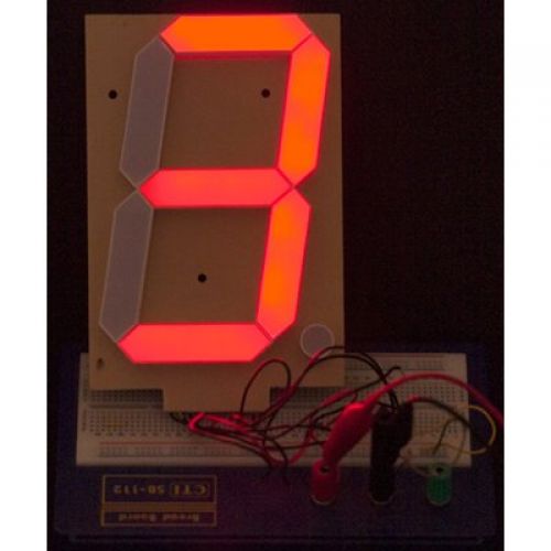 7-Segment Red 6.5" Display
