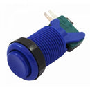 Bouton Concave Bleu SFE