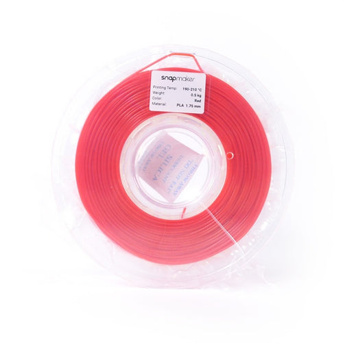 Plastique PLA en Fil Rouge 1,75mm SnapMaker (500g)