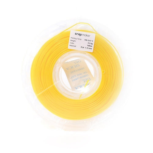 Plastique PLA en Fil Jaune 1,75mm SnapMaker (500g)