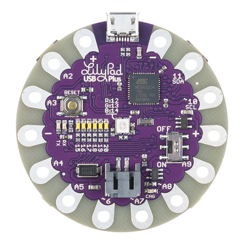 SparkFun LilyPad USB Plus Microcontroller