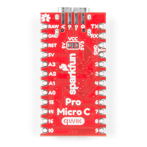 Qwiic Pro Micro USB-C de SparkFun (ATmega32U4)