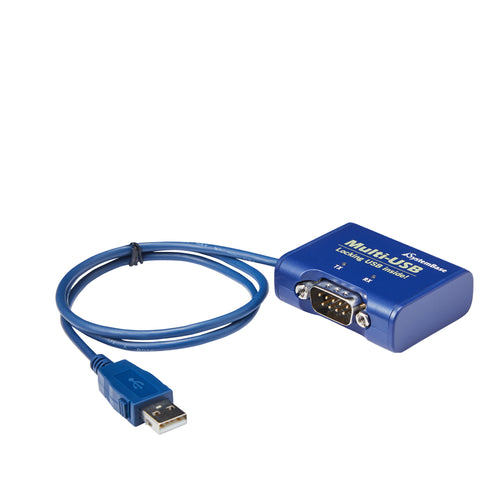 [SystemBase Multi-1/USB RS232] USB to Serial, Latching USB Cable 0.6m