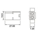 Conector Tamiya (Macho, 3pk)