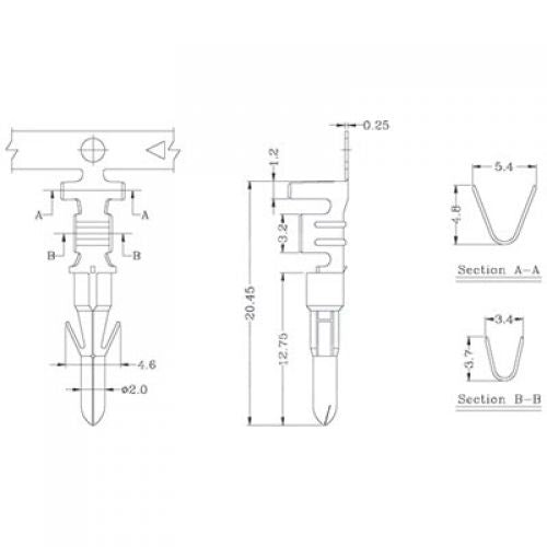 Conector Tamiya (Macho, 3pk)