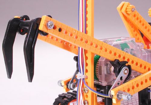 Robot Sauveteur sur Chenilles Télécommandé Tamiya