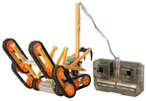 Robot Sauveteur sur Chenilles Télécommandé Tamiya
