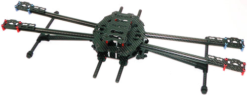Estructura Plegable para Cuadricóptero de Fibra de Carbono IRON MAN 650 de Tarot