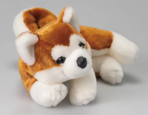 Trendmaster Interactive Plush Robot Dog Akita Inu Hachi