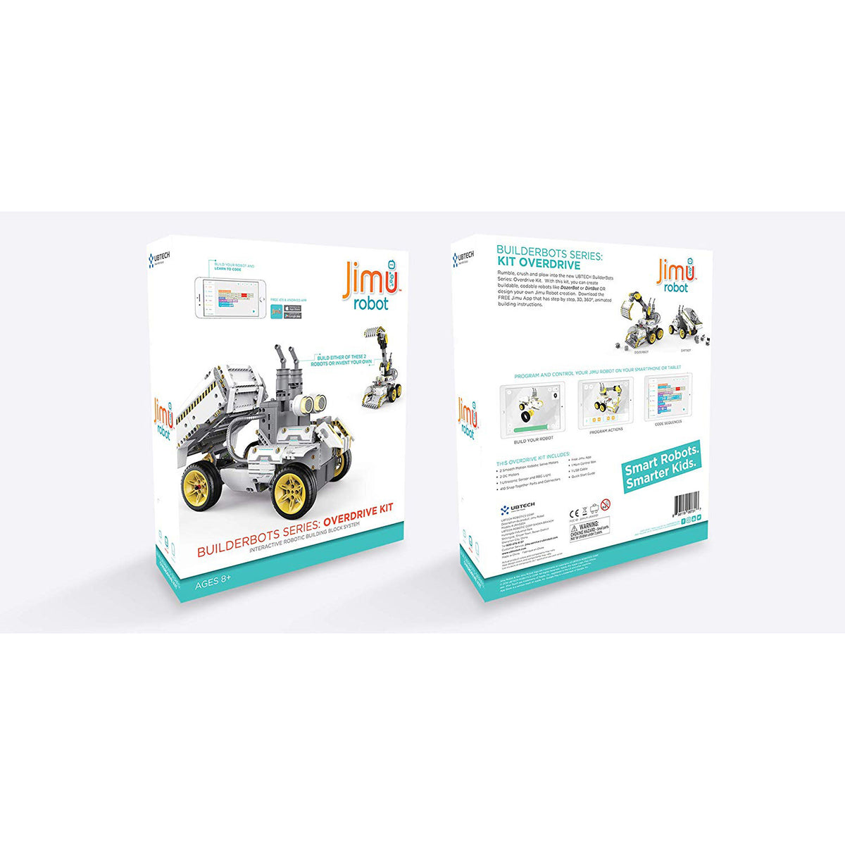 UBTECH Jimu BuilderBots Overdrive Robot Kit - RobotShop