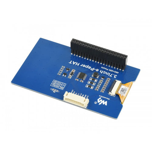 Waveshare 3,7-Zoll E-Paper-E-Ink-SPI-Display HAT für Raspberry Pi (Schwarz/Weiß)