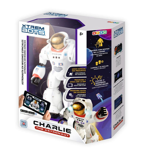 Xtreme Bots Charlie the Astronaut Remote & Programmable Robot