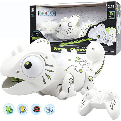 Xtreme Bots Funny Chameleon Remote Controlled Robot